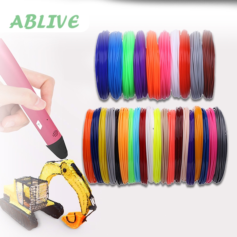 

Filament PLA 5m Filament 3D Pen 10warna 20warna Untuk Printer Tiga Dimensi Filamen