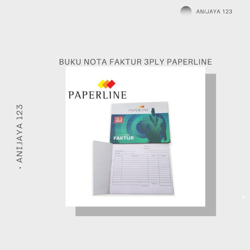 

BUKU NOTA FAKTUR 3PLY MEREK PAPERLINE