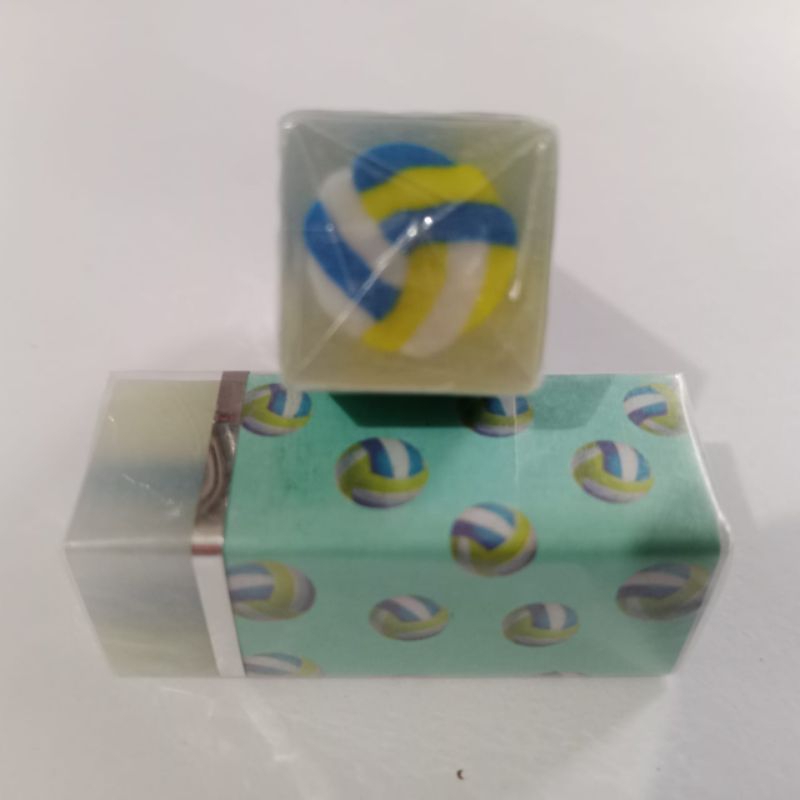 

penghapus set bola | satu set penghapus bola | eraser ball | penghapus set karakter lucu