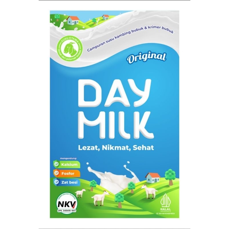 

DAYMILK Susu Kambing Etawa Asli - Susu Bubuk "Dikirim dari MATARAM