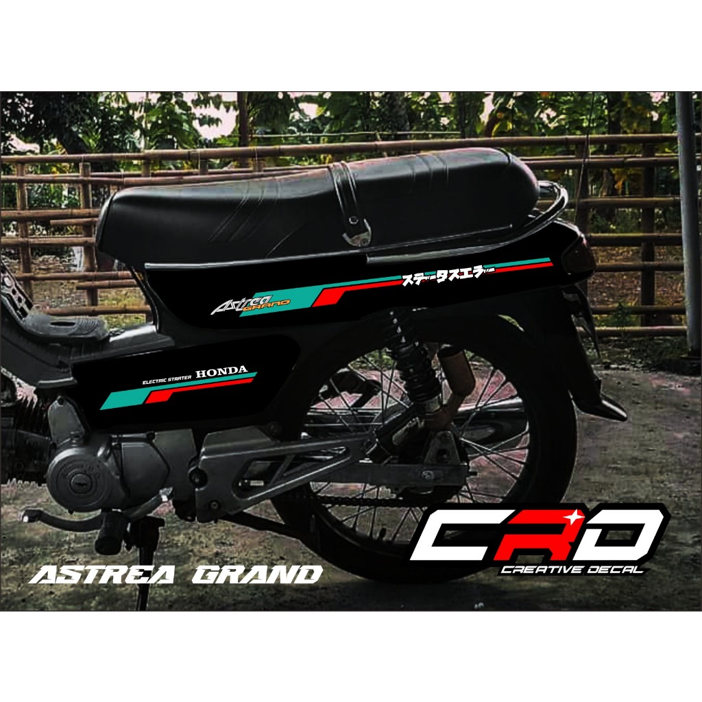 STRIPING STIKER LIS VARIASI HONDA ASTREA GRAND BULUS STIKER ASTREA GRAND