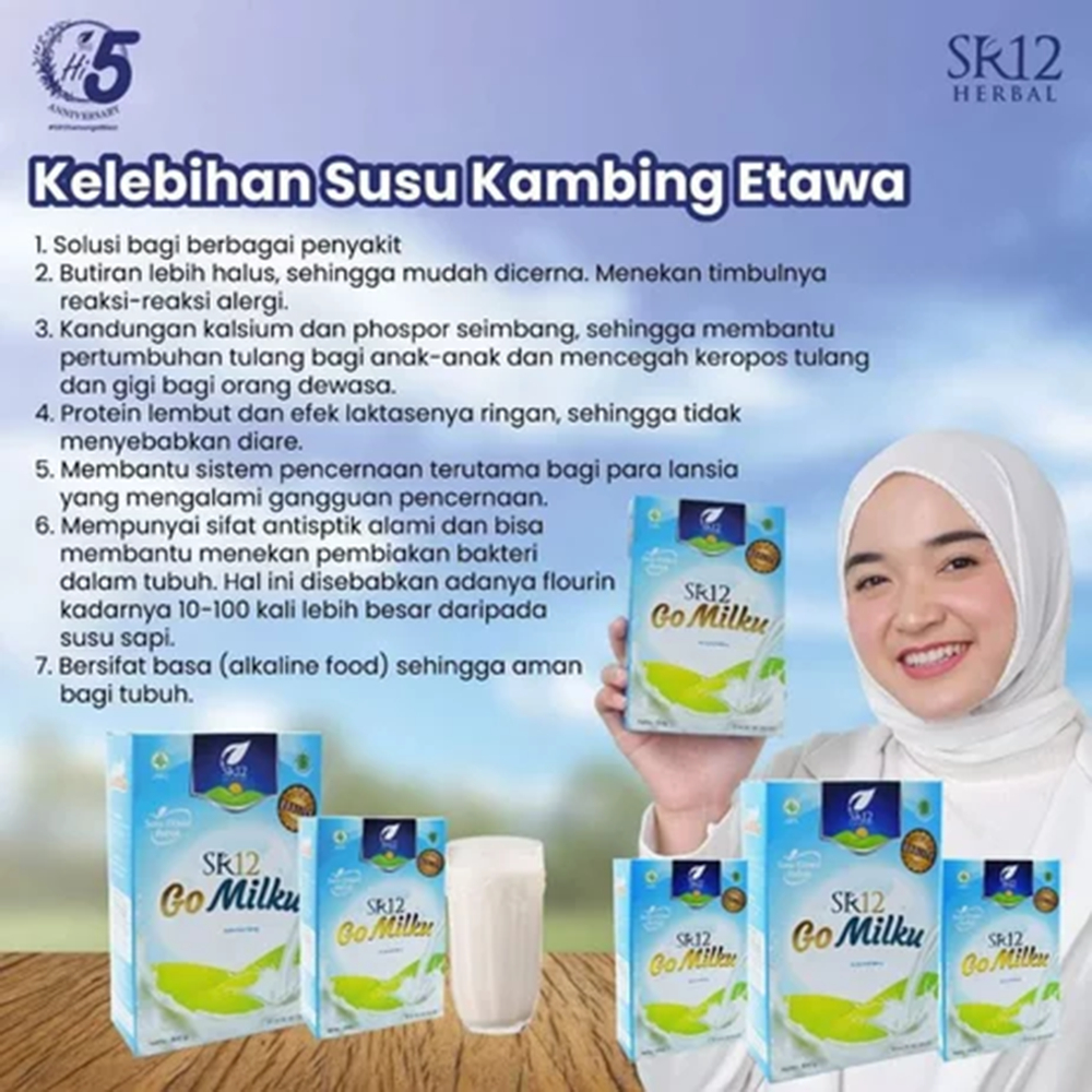 

GOMILKU SR12 SUSU ETAWA BUBUK BEST SELLER UNTUK KESEHATAN NUTRISI TUBUH