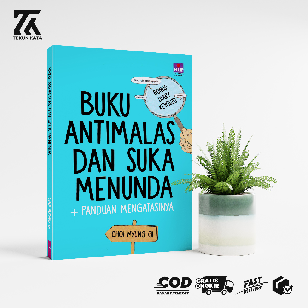 Buku Anti Malas dan Suka Menunda