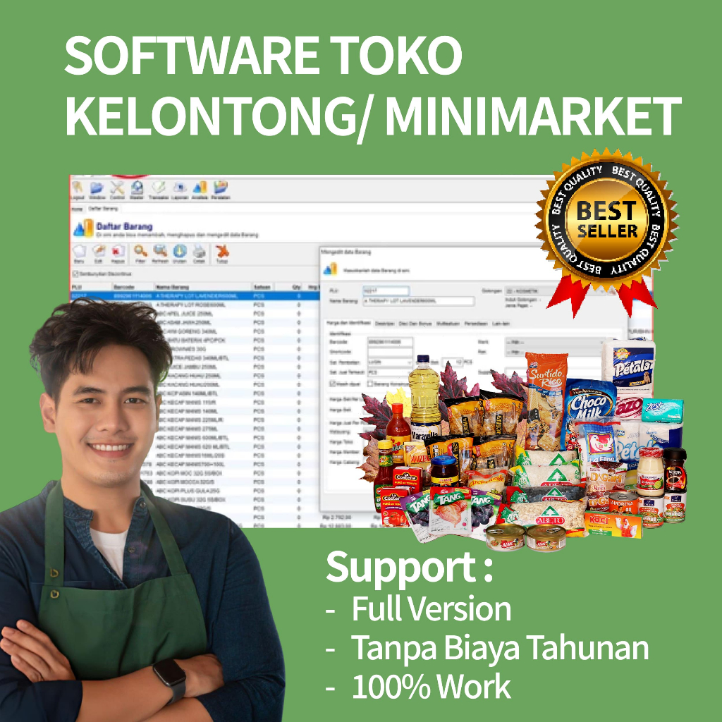 Software Program Aplikasi Kasir Toko Minimarket, Kelontong, Kosmetik, dan Lainnya - Terbaru 2022