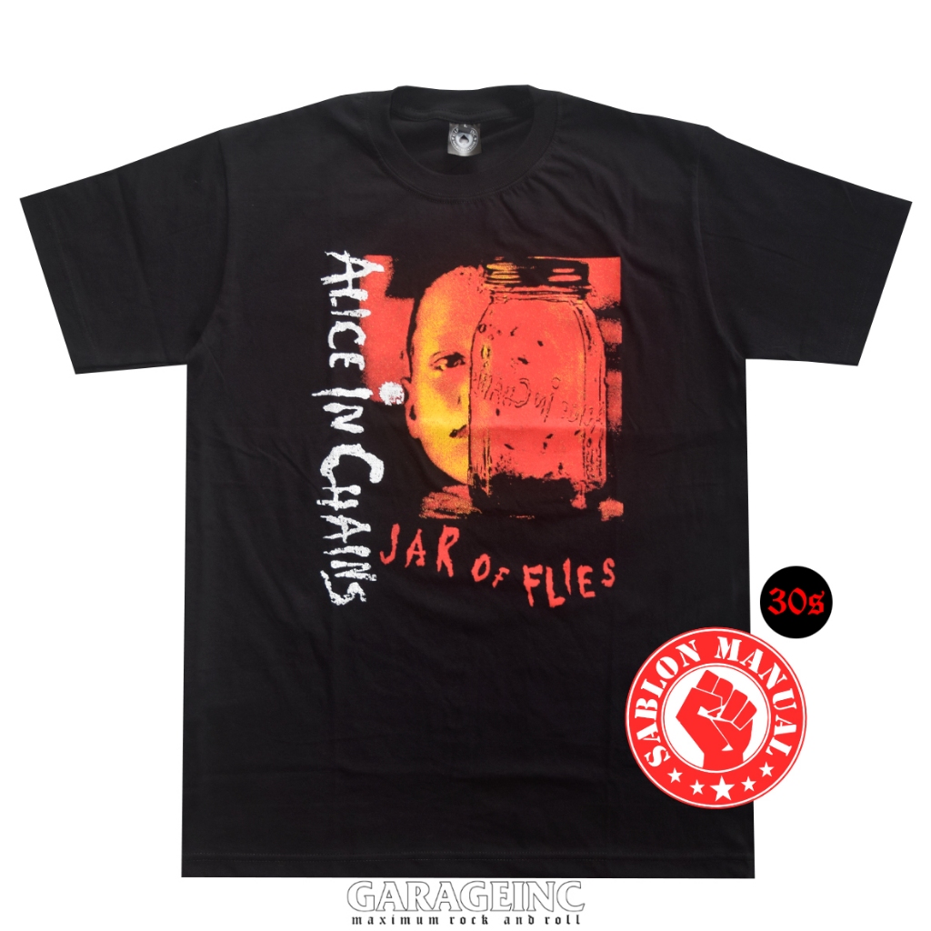 kaos band musik alice in chains jar of flies