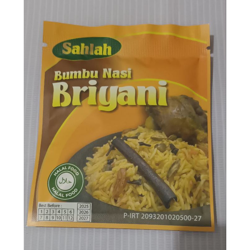 

Bumbu Briyani Bubuk Sahlah