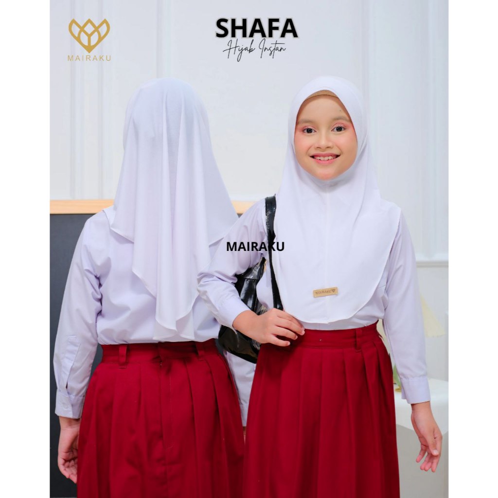 MAIRAKU - Jilbab Kerudung Anak Sekolah Instan Untuk TK SD SMP SMA