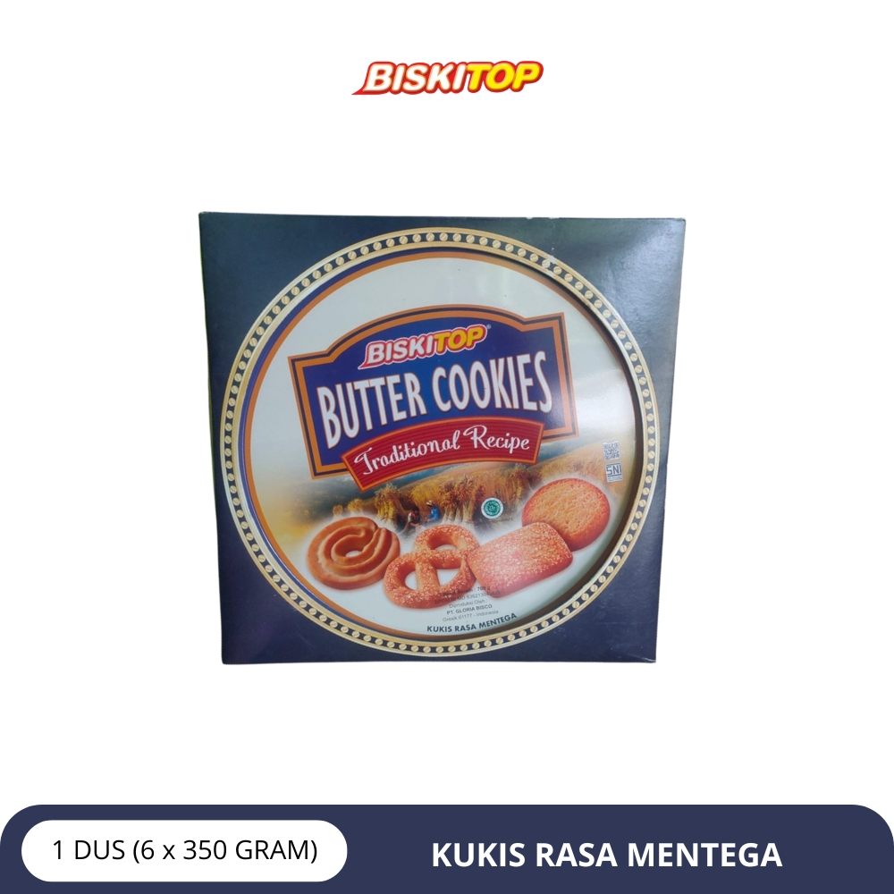 

BISKITOP - Kukis Rasa Mentega - 6 x 350 GRAM