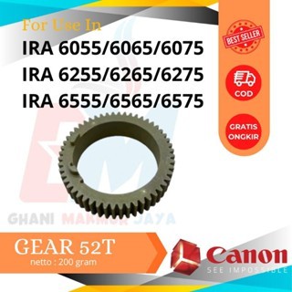 Gear 52T Fixing Unit Mesin Fotocopy CANON IRA 6075/6275/6575