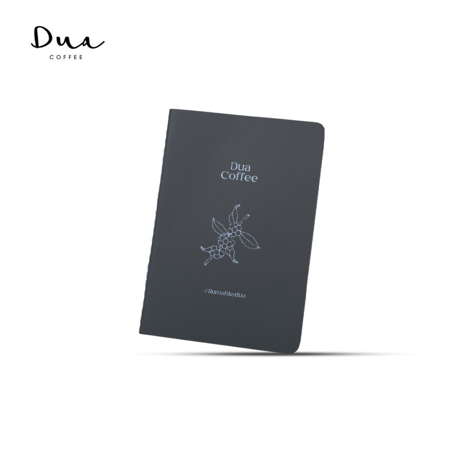 

Buku Note Book A6 Dua Coffee Papper Garis Cover Hitam