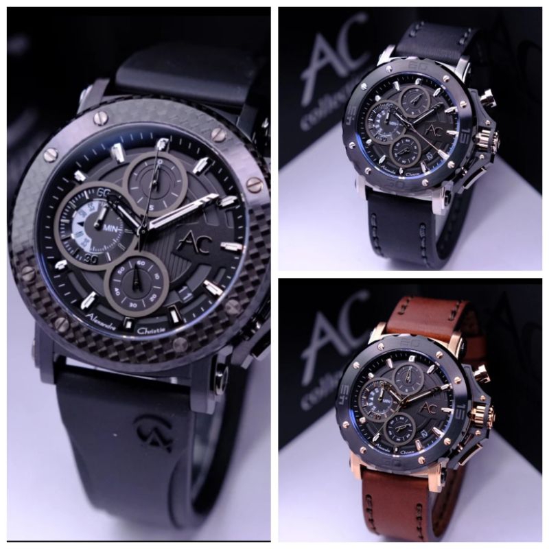 JAM TANGAN PRIA ALEXANDRE CHRISTIE 9205  / AC 9205 MC / AC 9205 / AC 9205 MC/ AC 9205 (ORIGINAL)