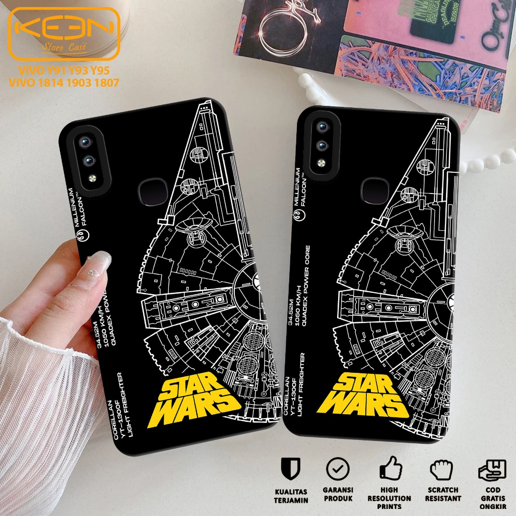 Case Vivo 1811 - Casing Hp Vivo 1811 Motif Starwars - Softcase Vivo 1811 - Softcase Hp Vivo 1811 - C