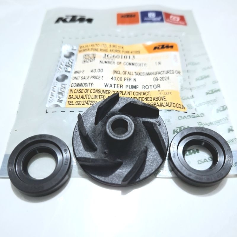 SEAL WATERPUMP 1SET KTM DUKE RC 200 250 390 TAHUN 2012 - 2016 SEAL WATER PUMP KTM DUKE RC