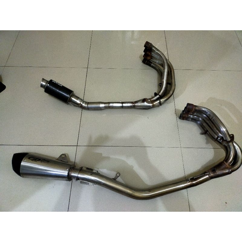 knalpot zx25r Leo Vince dan CLD