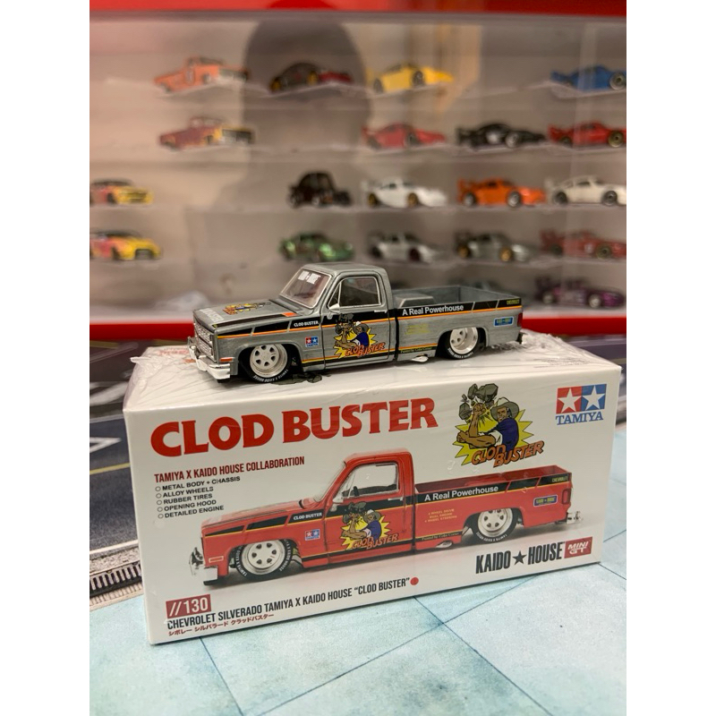 MINI GT x KAIDO HOUSE SILVERADO CLOD BUSTER CHASE