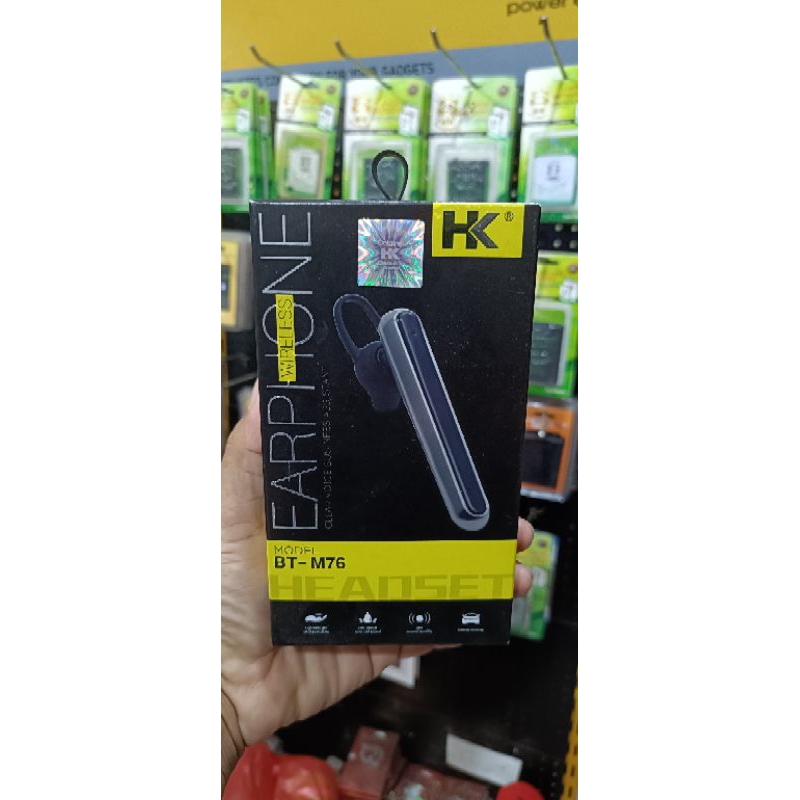 HEADSET BLUETOOTH HK BT-M76 ORIGINAL