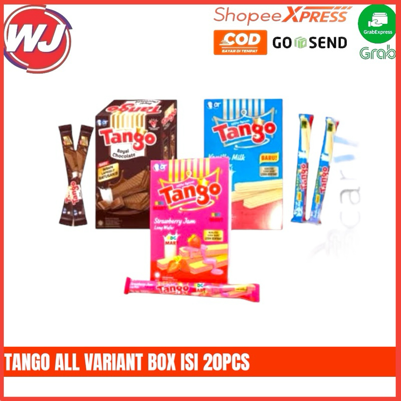 

WAFER TANGGO ALL VARRIANT 20x5Gr BOX