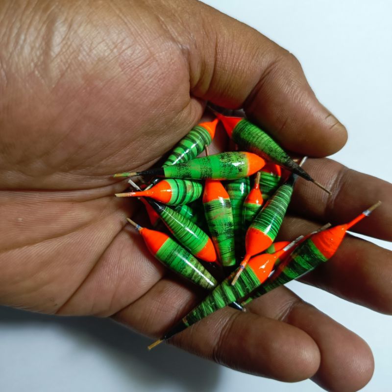 PELAMPUNG/KAMBANGAN/KUMBUL MICRO FISHING KAYU BALSA