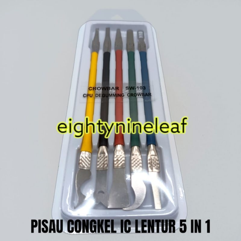 Tools Pisau Congkel IC CPU Lentur Tipis Alat Servis Reparasi Hp