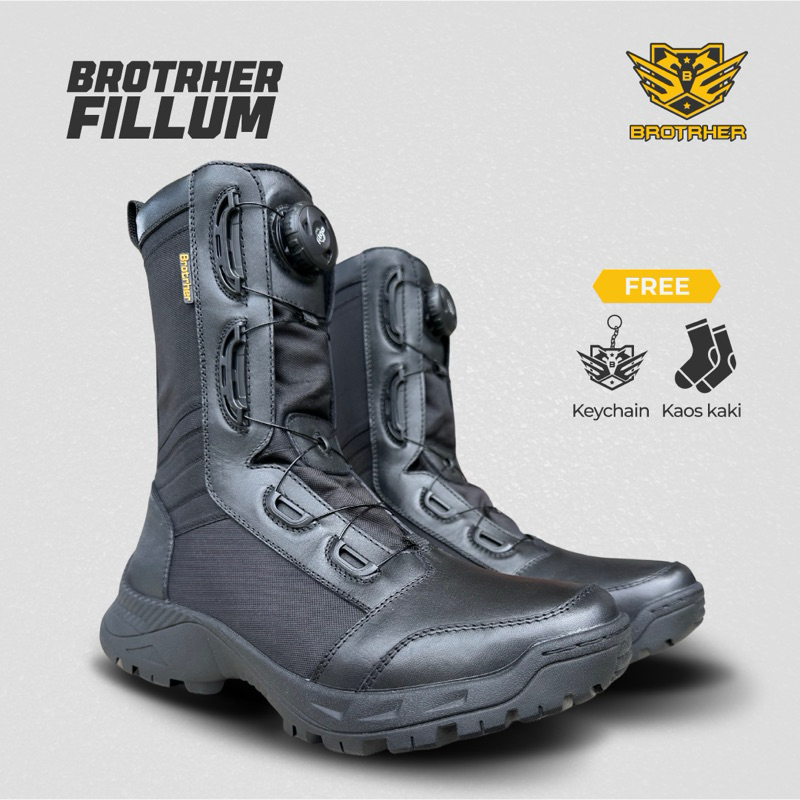 BROTRHER Fitgo Fillum Sepatu PDL Tali Putar