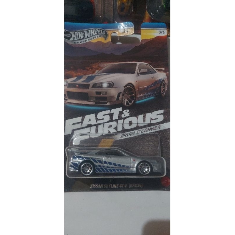 hot wheels nissan skyline R34
