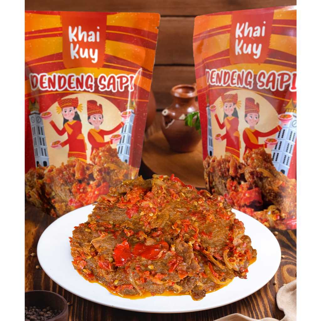 

Dendeng Sapi Lambok Balado Asli Khas Minang 150gr