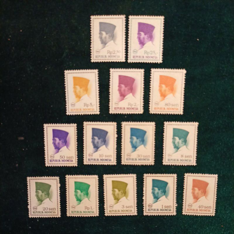 

Stamp Prangko, Bung Karno Republik Indonesia