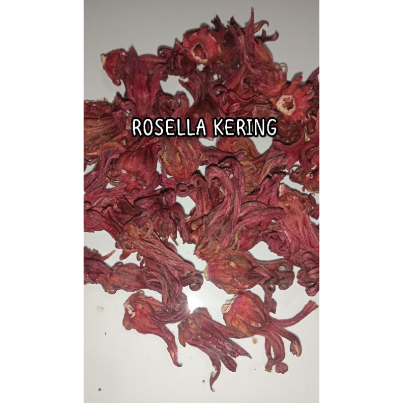 

[ 100 Gram] Teh Rosella / Bunga Rosella Kering / Rosella Merah