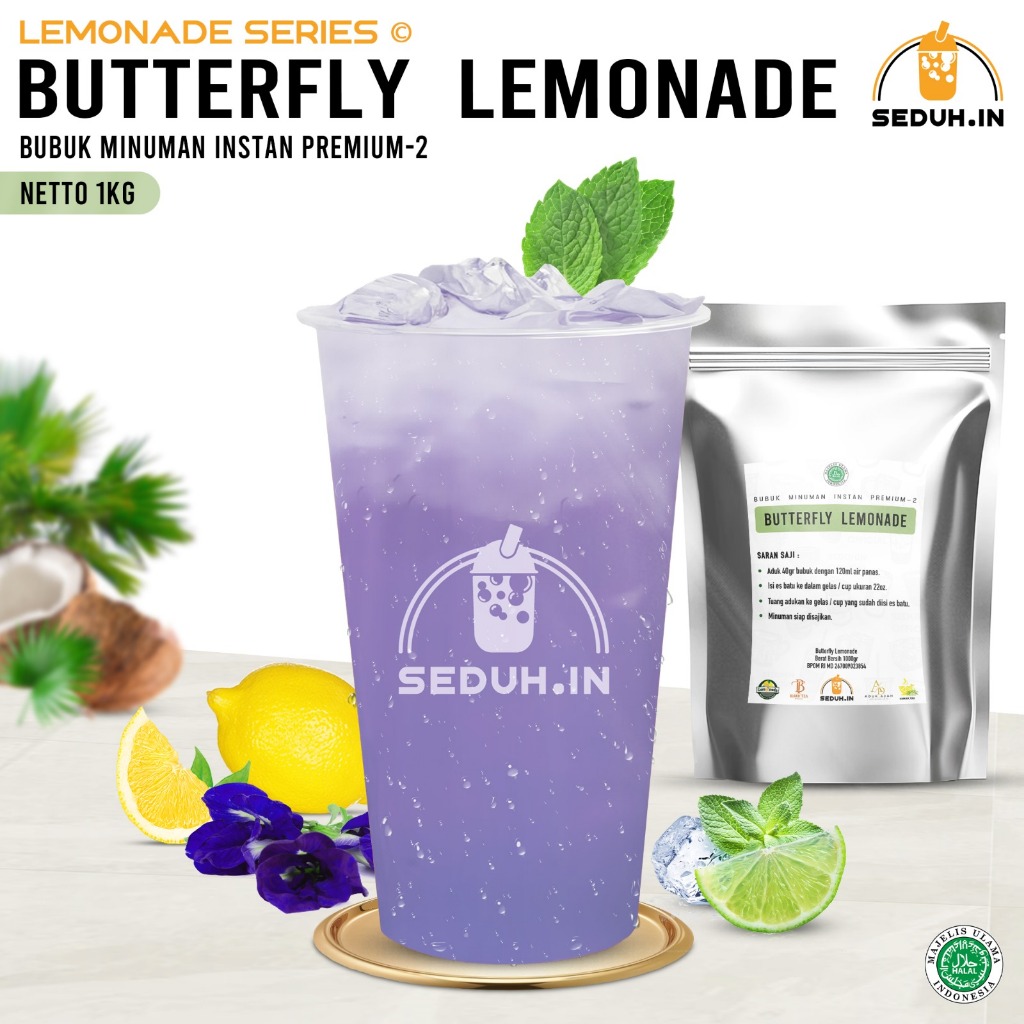 

Butterfly Lemonade 1kg / Bubuk Minuman Premium 2