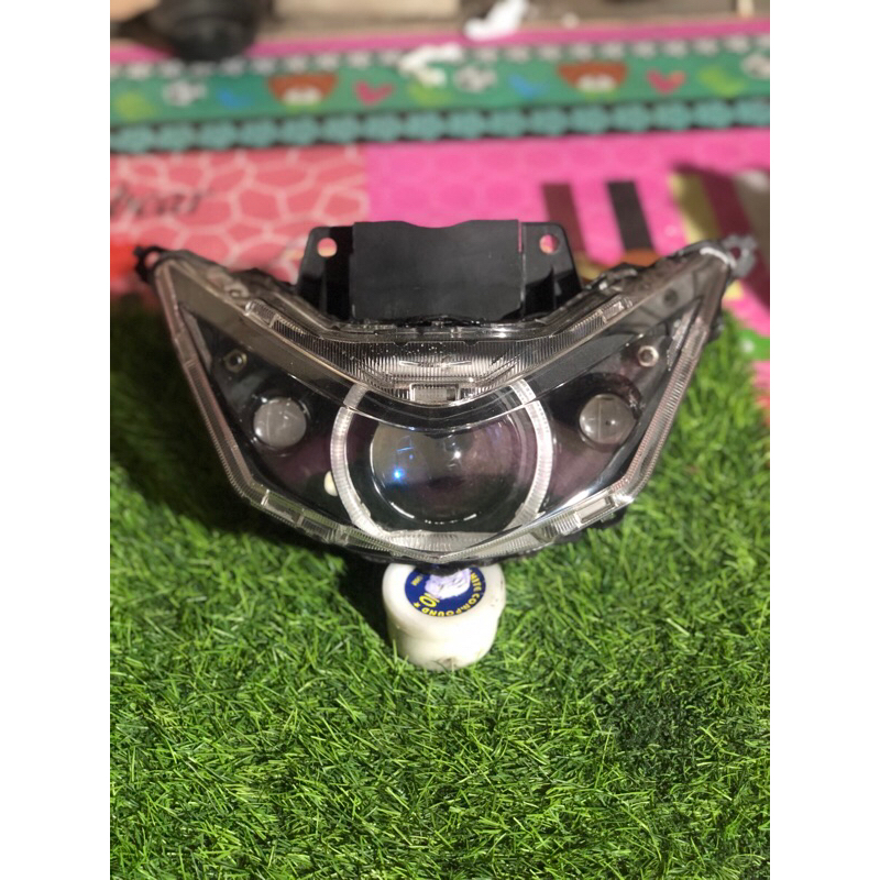 headlamp beat delux set billed dan d2 laser