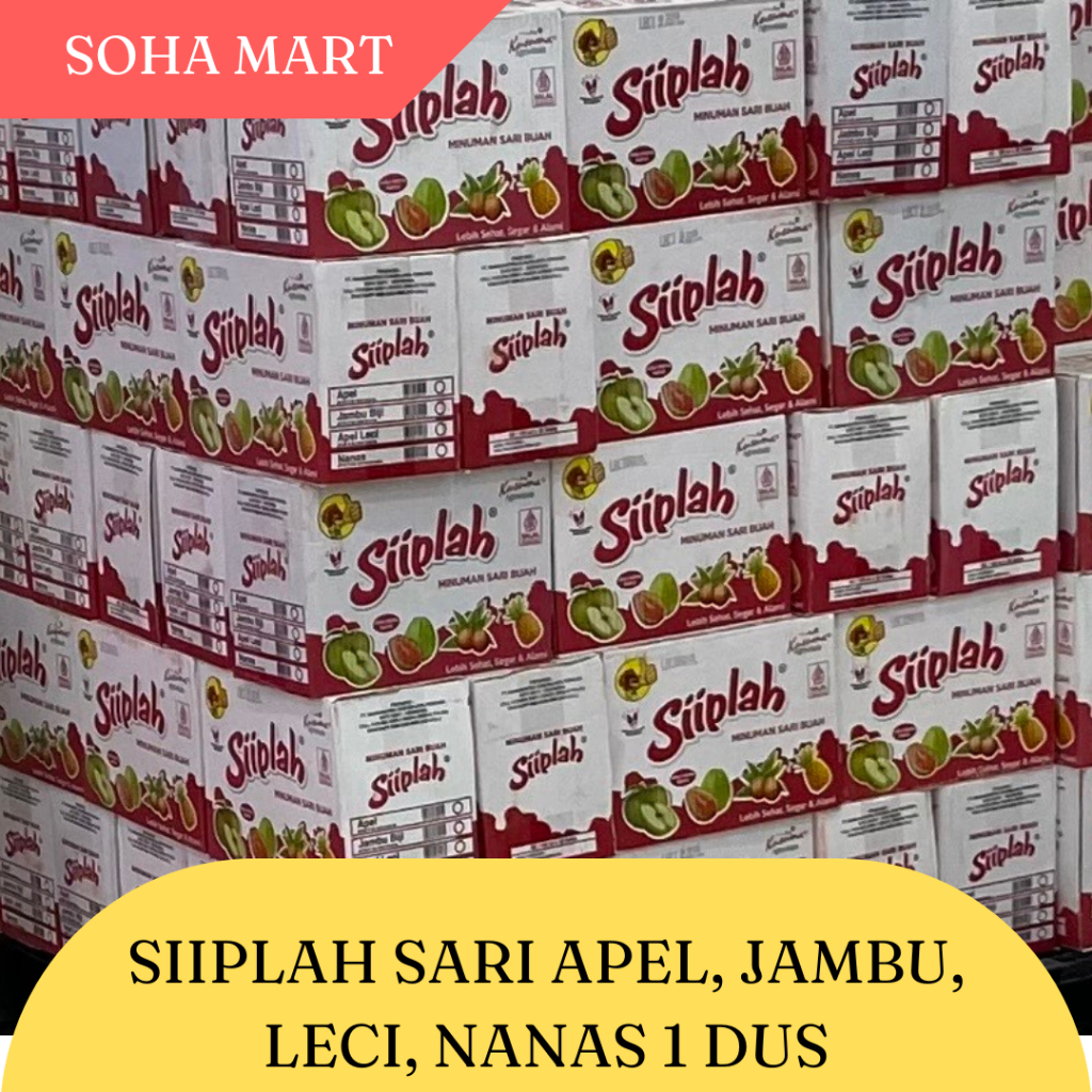 

Soha Mart Siiplah Sari Buah 1 dus