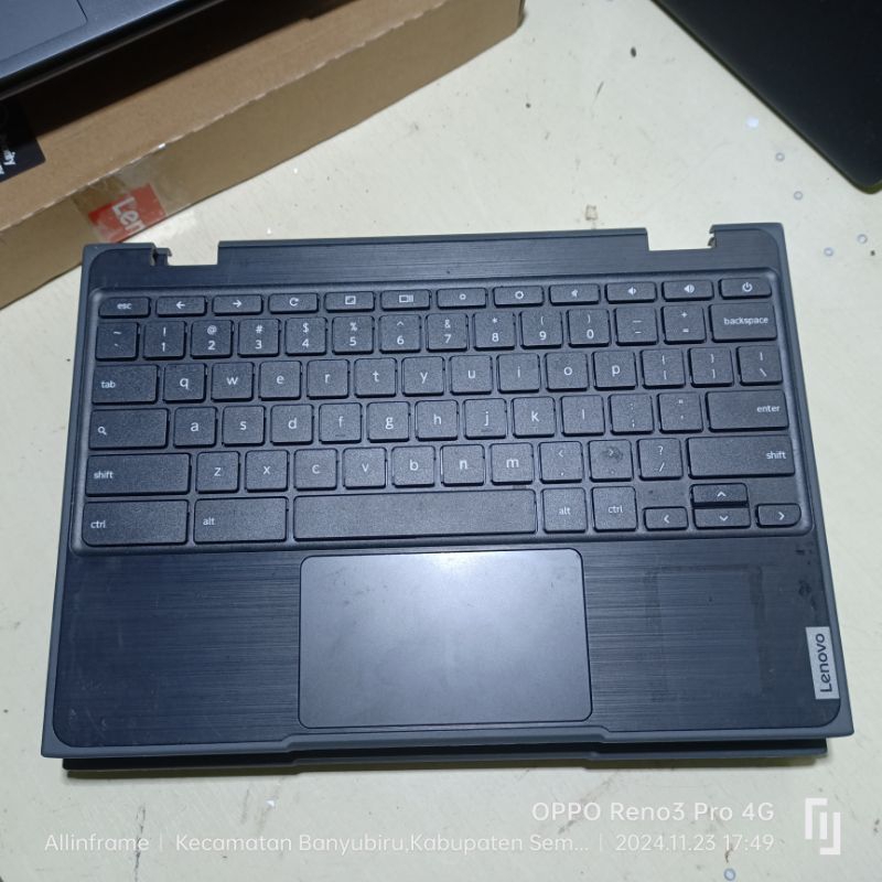 frame Keyboard laptop Chromebook 100E 2nd AS 100% original cabutan