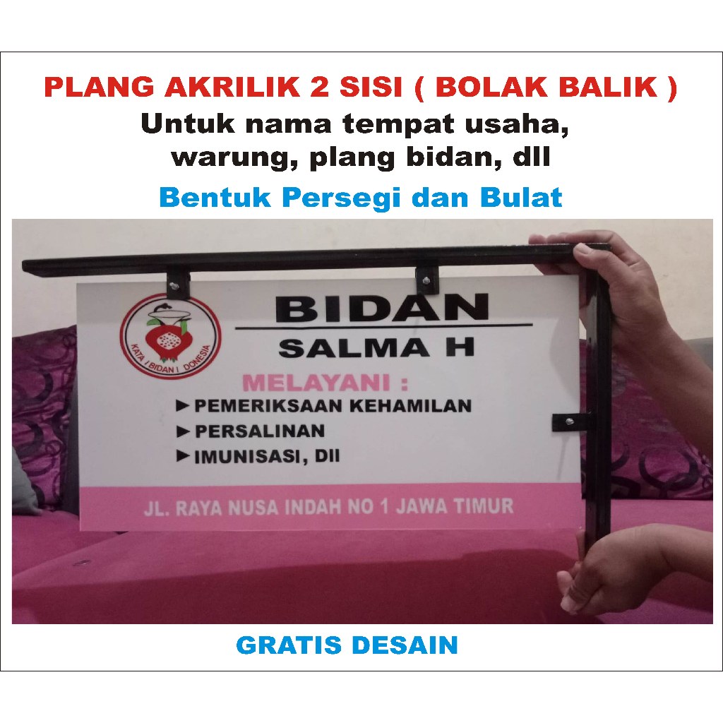 

PLANG TOKO/ KANTOR, PAPAN NAMA USAHA, PAPAN NAMA TOKO