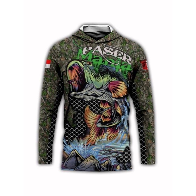 pakaian penembak ikan | baju camo | penembak ikan | paser mania