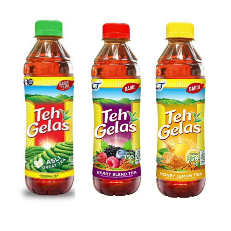 

Teh gelas original / honey lemon / berry blend 350 ml