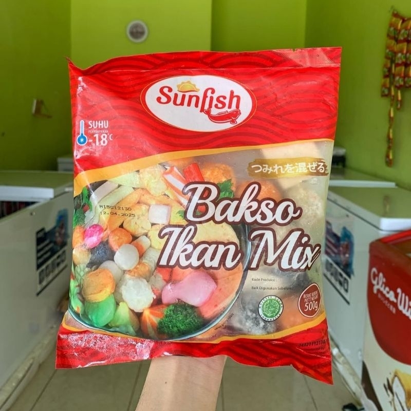 

SUNFISH Bakso Ikan Mix 500gr