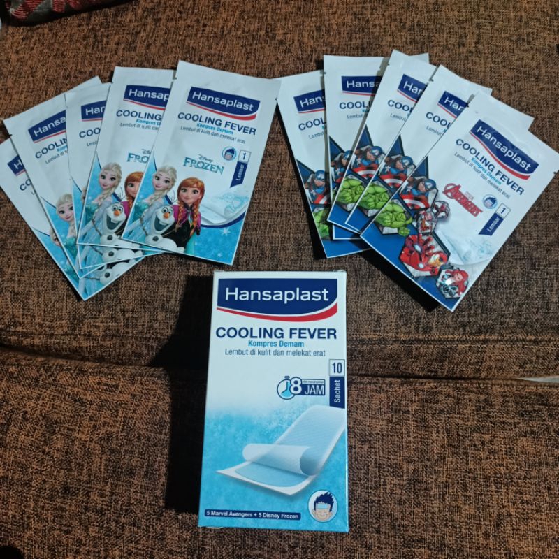 Hansaplast Cooling Fever Kompres Demam Harga Persachet Random