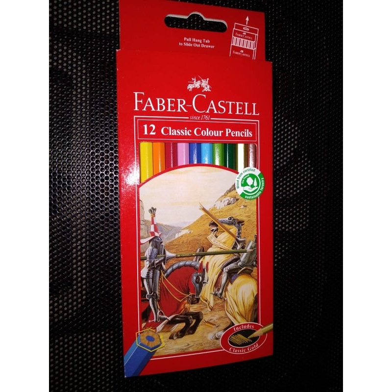 

Faber-Castell Classic Colour Pencils 12 L