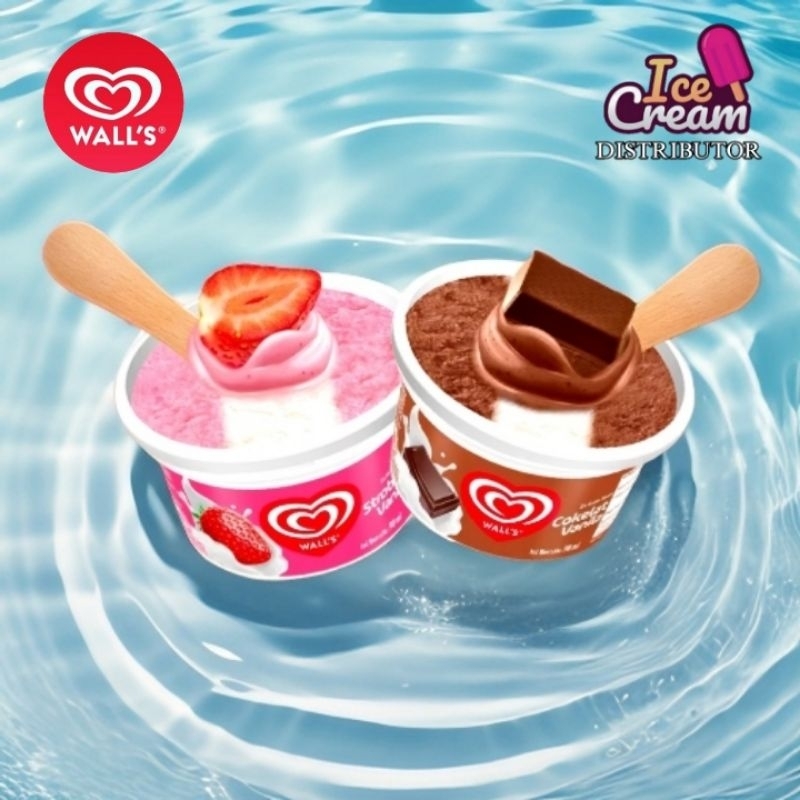 

Ice Cream Walls Populaire coklat strwaberry