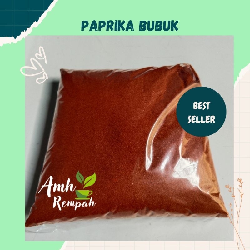 

Paprika Bubuk Super [ Grade A ] Kemasan 1 kg