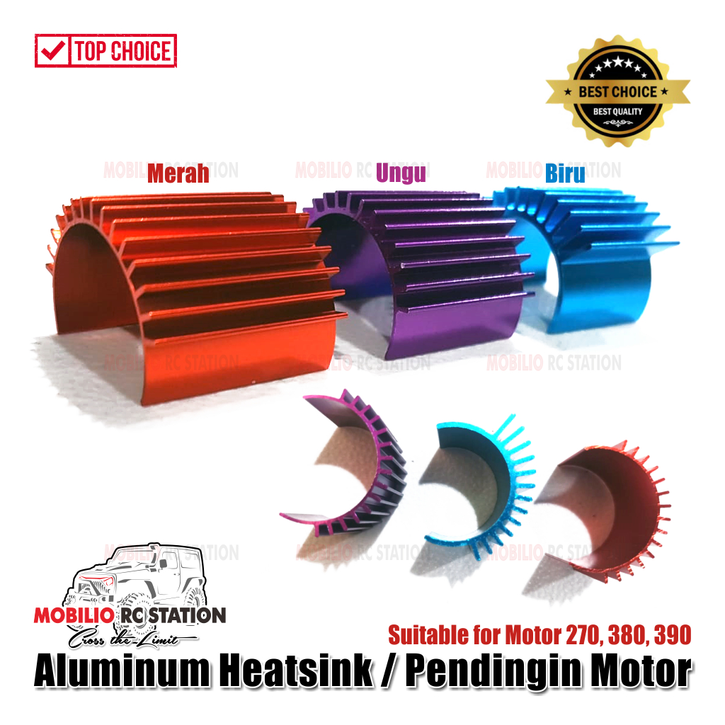 RC Part - Aluminium Heatsink Motor 370 380 Heat Sink