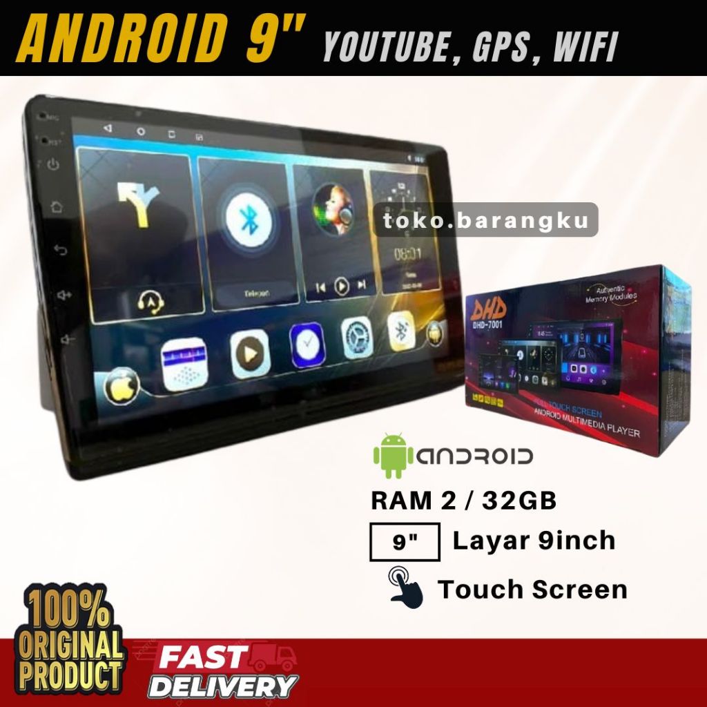 Android DHD Layar 9 Inch 7001 Ram 2/32