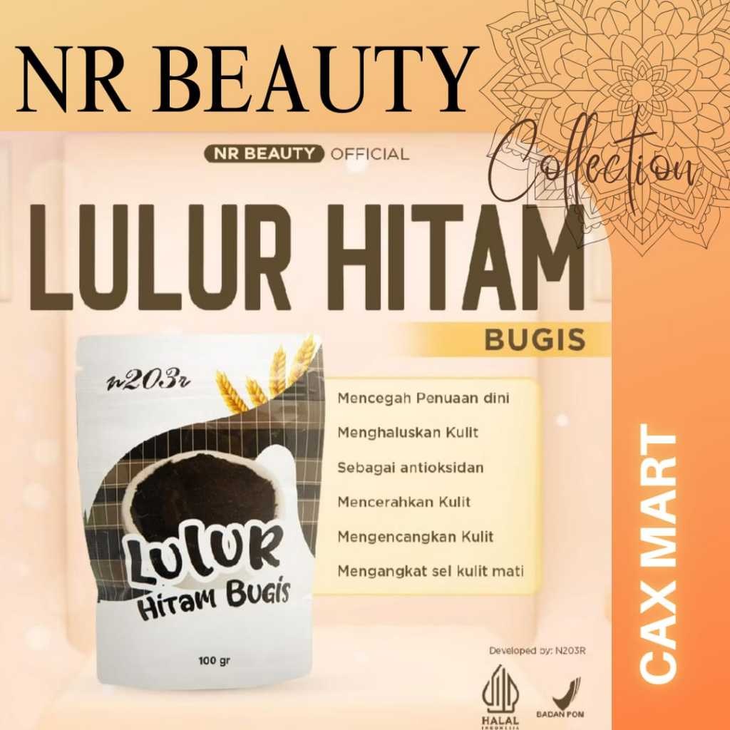 N203R Lulur Hitam Bugis 20gr