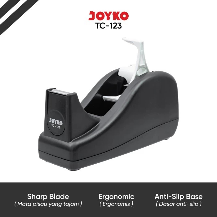 

Tape Cutter Tape Dispenser Pemotong Pita Perekat Joyko TC-123