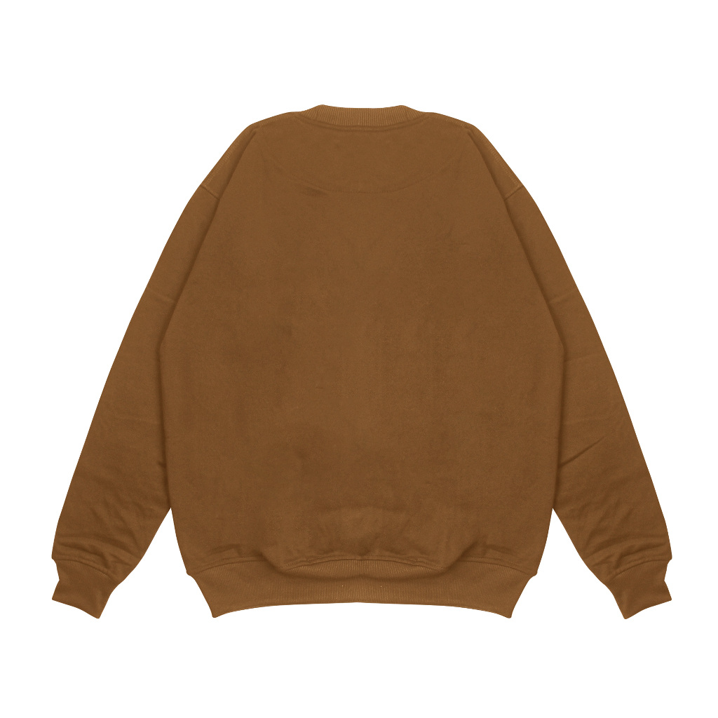 Troy Company Sweater Crewneck Old Mustard Legacy - Sweater Crewneck Pria Mustard SW 2873