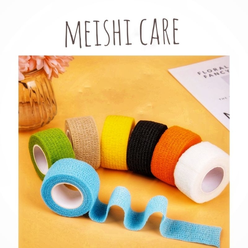 Fingertape Perban Elastis Olahraga, Pengaman jari untuk Olahraga Voli,Gym, Badminton dan yg lainnya 