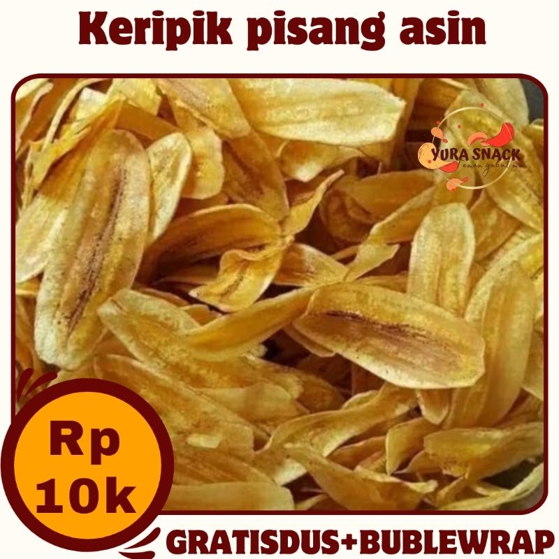 

Keripik Pisang Asin Dan Manis Renyah - Grosir Camilan Kiloan Enak Murah Kemasan 250gr,500gr,1kilo