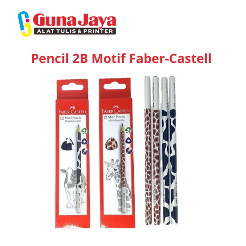 

Pencil 2B Motif Faber-Castell - Pensil 2B Motif Unik untuk Menggambar, Mencatat, dan Menulis