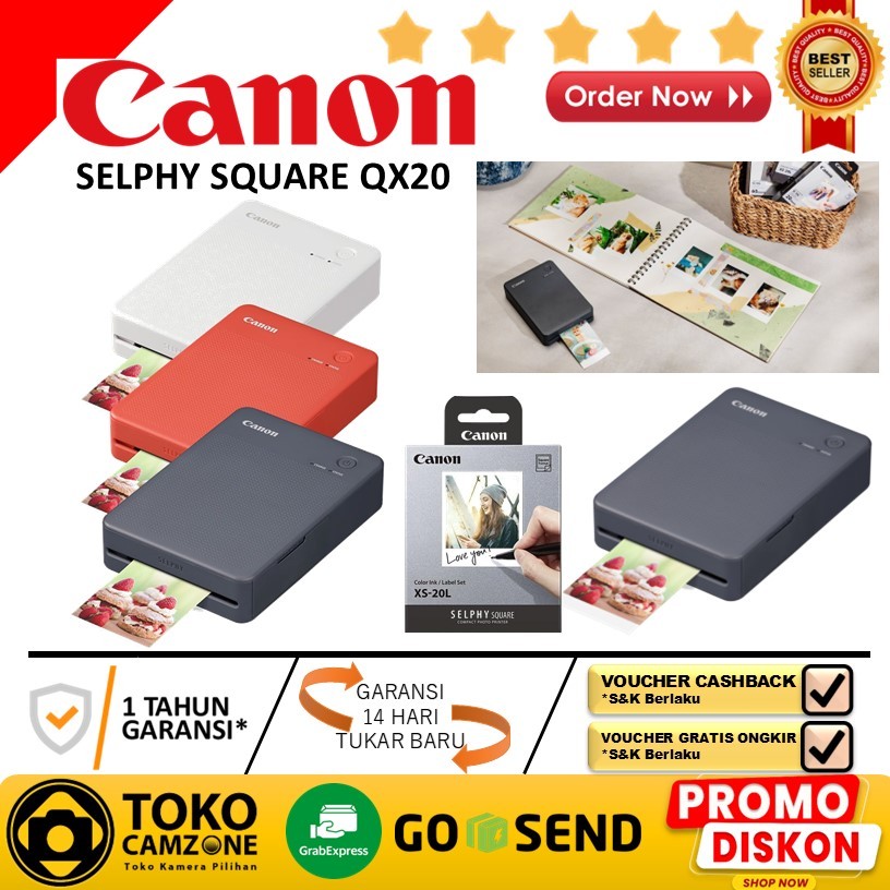 Canon SELPHY Square QX20 Compact Photo Printer Canon SELPHY QX 20