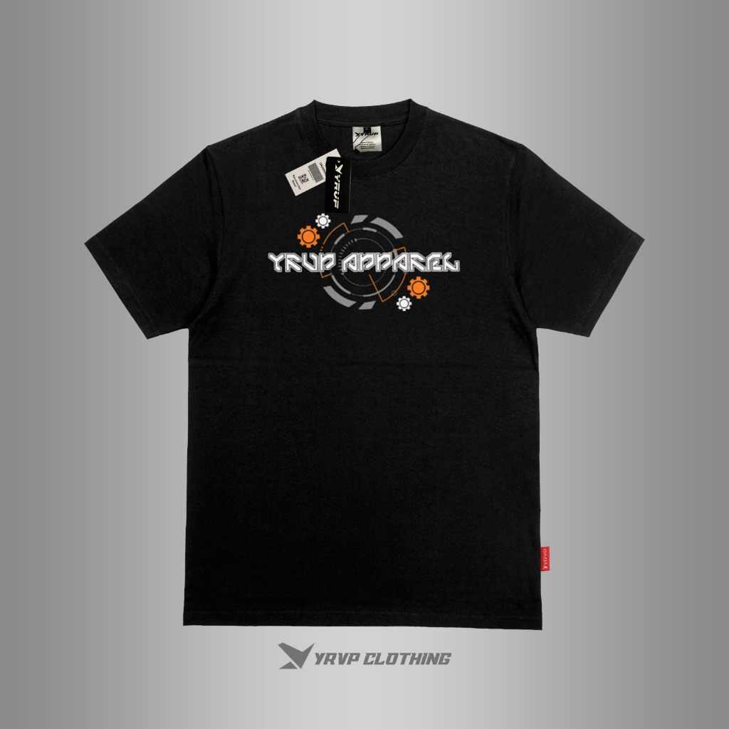 YRVP Kaos Pria Premium Distro Style Cyberpunk Techno Gear